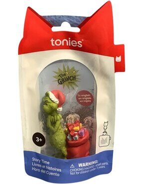 Tonies Dr. Seuss The Grinch How The Grinch Stole Christmas Audio Story Figurine